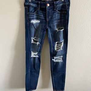 American Eagle low rise jeggings
